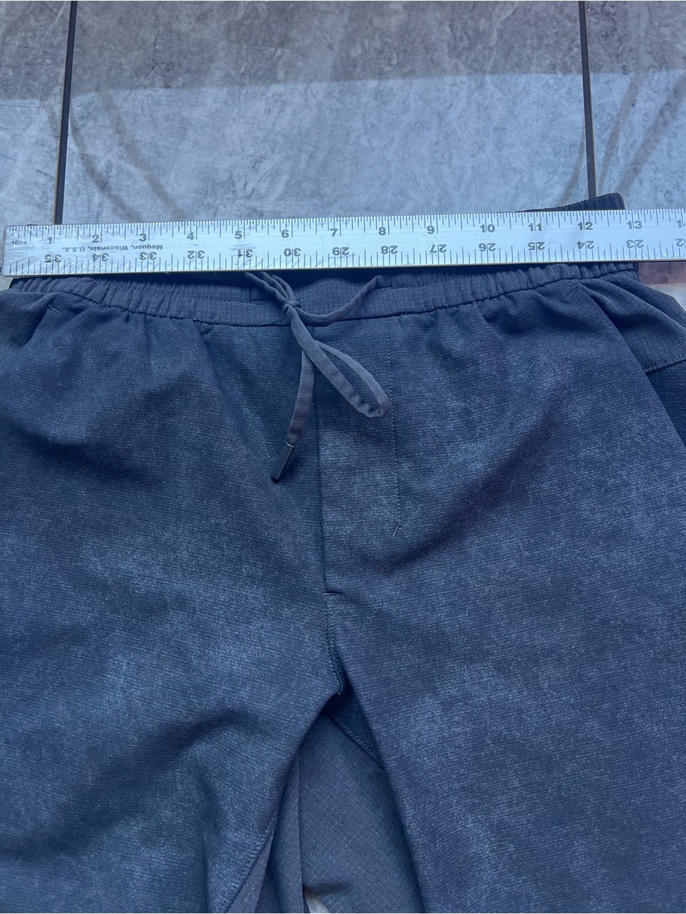 Lululemon Men's Dark Heather Gray Cross Challenger Joggers Performance Wear XS - Picture 12 of 16